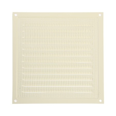 Ventilation grate Zein Lux RM1919sk, 190 x 190 mm, with a grid, metal, clone bone-5