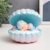 Souvenir Polystone Light "Sleeping Mermaid in the shell" Blue-pink 13x12x10 cm