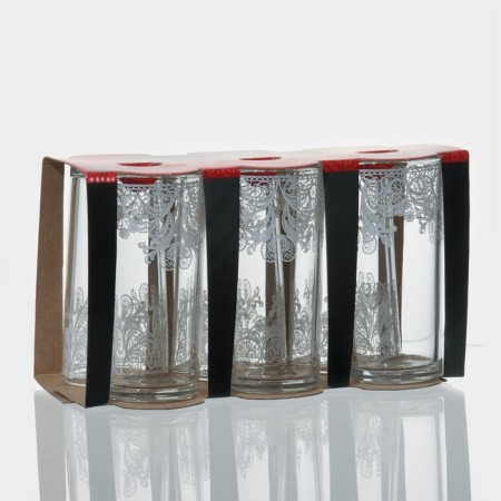 A set of high glasses for the Leshevo cocktail, 6 pcs-3