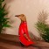 Souvenir "Penguin in a red shirt" tree 25 cm