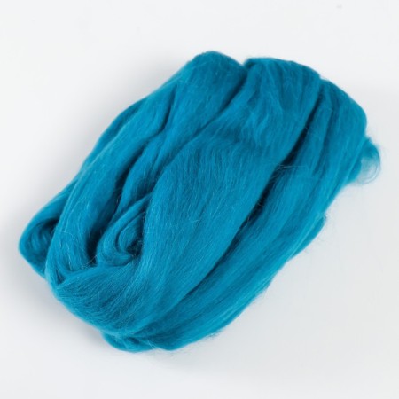 Fasting wool 100% half -toned wool 50 g (139 fruit. Wave) mix-1