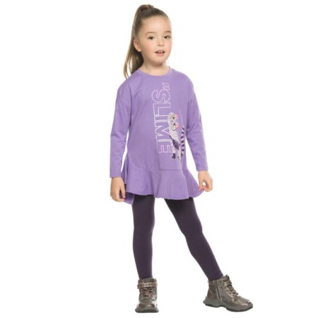 Set for girls, height 110 cm, purple color