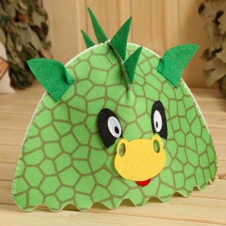 Bath cap with children's applique "Dragon"