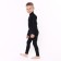 The set for the boy thermo (turtleneck, pants), dark blue color, height 104 cm (30)