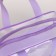 Lightning cosmetic bag, lilac color