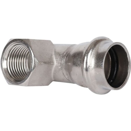 Rommer RSS-0009-002212, VPR-BR, D = 22 mm X 1/2, press, press, stainless steel-4