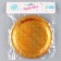 Paper plate "Hologography", in the set 6 pcs., Color gold