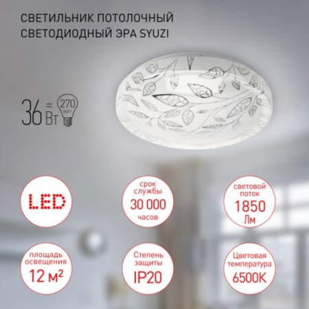 Lamp SPB-6-36-6.5K SYUZI 36W 6500K 1850LM-2