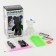 Diamond keychain "Bear", black color, with your own hands