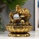 The desktop fountain from the network, the backlight "Golden Hote and the Gold Eats" 31x24x24 cm