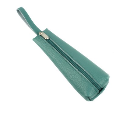 Key of lightning, length 15 cm, turquoise color