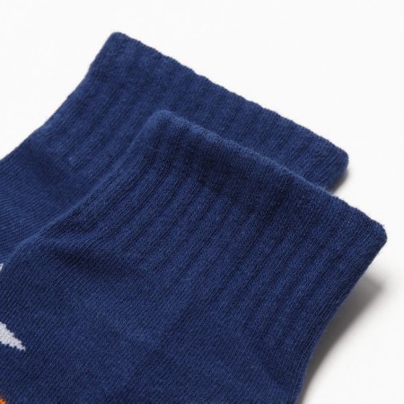 Socks shortened children's minku Blue color, river 35-38 (23-26 cm)-1