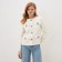 Women's tweed jacket mist r.44, milk