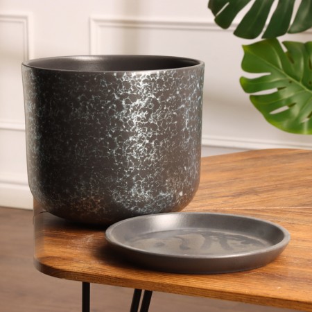 Pot of flower python graphite 5.4 l-1