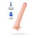 RealStick Brutal Chiron Fallomitator on suction cup, 38 cm, NeoSkin, bodily color