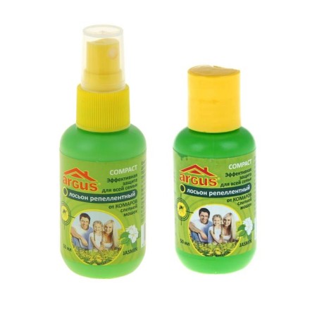Reprayer reproote from mosquitoes, blind, midges "Argus", 50 ml-1