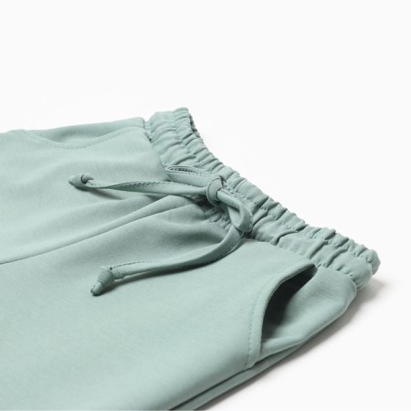 Costume (sweatshirt and trousers) children's minku, olive color, height 122 cm-7