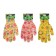 Garden, nylon gloves, without coating, size 9, color mix, Greengo