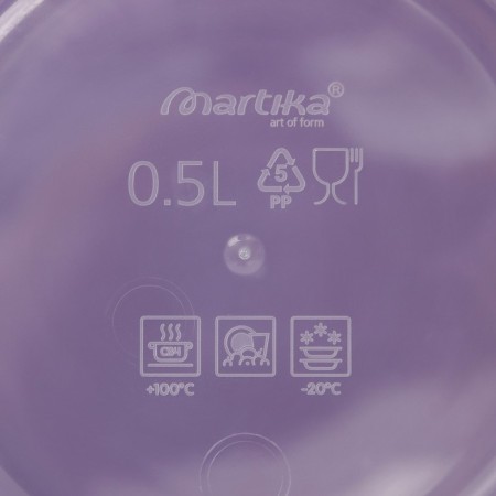 Container for Salvara products, 0.5 l, color mix-4
