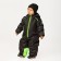 Combineson for children, black/light green color, height 74 cm