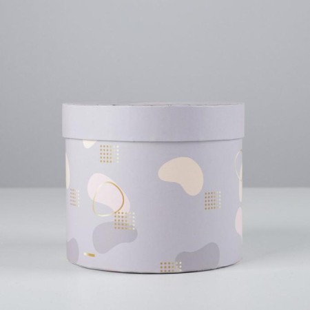 Gift round, packaging, "delicate", 14 x 16 cm-1