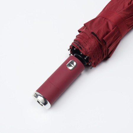 Autoton automatic umbrella, with a lantern, 3 additions, 10 knitting needles, r = 51 cm, burgundy color-10