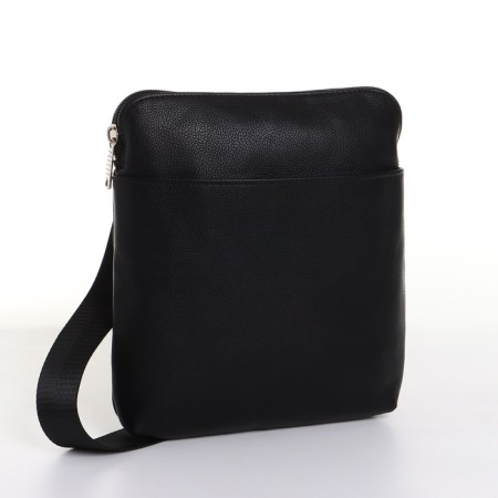 Male bag, "saxi", black color-1
