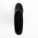 Women's rubber boots, black+yellow, size 36