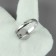 The needle-ring "Bunny", 4.5 × 5.5 × 4 cm, white color