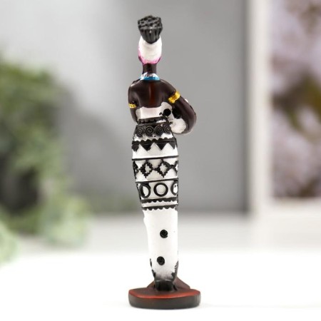 Сувенир "Женщина Африки с блюдом" 15,5×5×4 см, МИКС-3