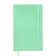 Notepad A5 "Snow Mint", 96 sheets, in a ruler, solid cover, artificial leather, elastic band, pocket, lies, tinted block
