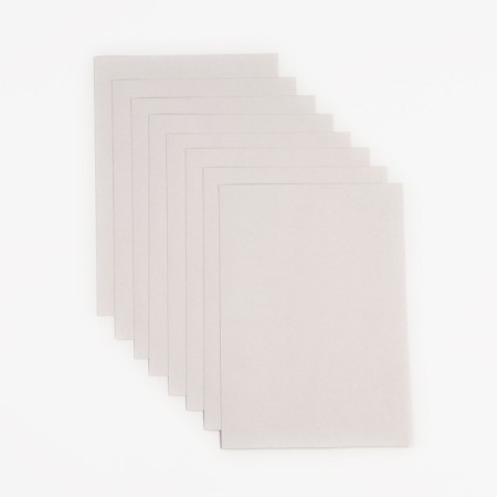 White cardboard, A4, 8 sheets, non -unilateral, unilateral, in the folder, 220, g/m², Smeshariki-2