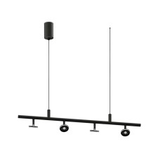 The body of the lamp suspended rotary for nozzles D60 Ambrella Light, Diy Spot, C9002, 4xgu5.3, color black sand