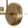 Sconces 2834/1W AB bronze 1x40W E14 16x12x27cm