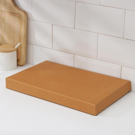 Tray with handles of the valve "Cote d'Azur", 41 × 30 × 5 cm, bamboo-4