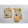 Kitchen set No. 10: Take, mittens, towel 38x63 cm