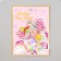 Plastic sticker air "Pictures" 0.6x9.8x13.3 cm