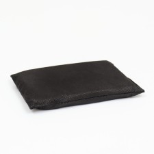 Snails mat, spanbond+foam rubber, 10 x 15 cm, black