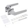 Separate handle "Allur" Art "Kylie" MSC, matte chromium color