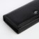 Women's wallet on a magnet, black color