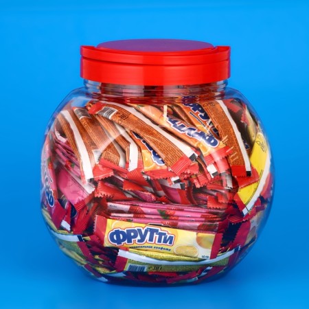 Chewing candy "Futti" with the taste of strawberries, orange, lemon, 10 g-3