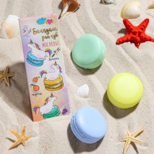 A set of three lip balms 