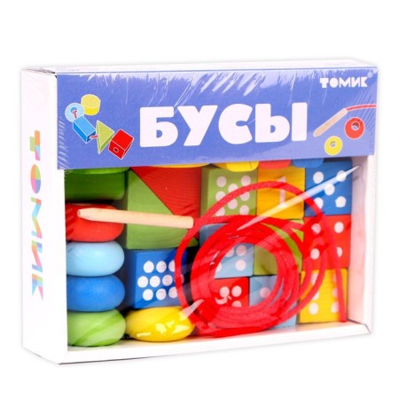 Logical game set "Beads", 30 details-8