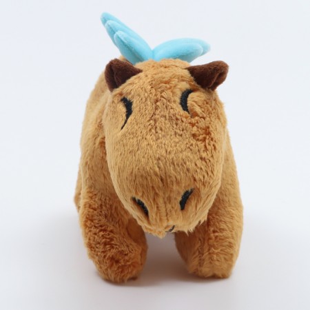 Soft toy "Capybara. Angel ", 10 cm, with wings-3