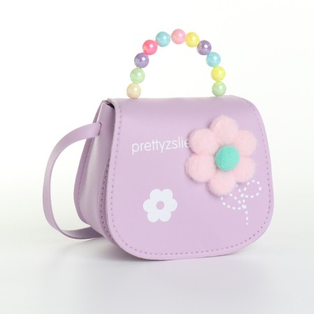 Baby bag on the valve, lilac color