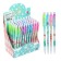 Mechanical pencil 0.7 mm, body with a pattern, mix (barcode on a piece)