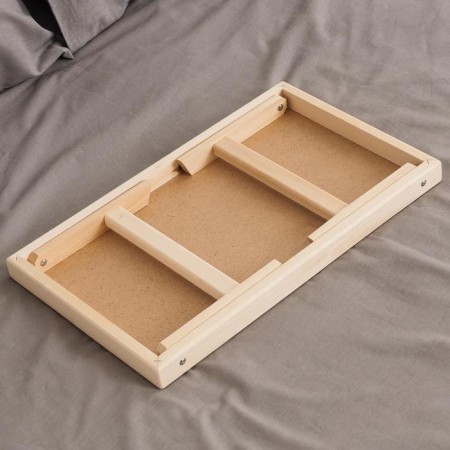 Folding breakfast table, 50 × 30cm, color sonoma walnut color-4