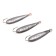 Vertical spinning "Yaman" leaflet, size 25 mm, 2.2 g, color nickel