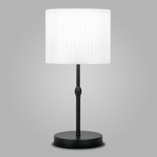 Светильник настольный Eurosvet Notturno 01162/1, E14, 1х40Вт, 200х200х410 мм, цвет чёрный