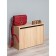 Vertical shoe Ultra, 532 × 170 × 374 mm, 1 section, sonom oak color